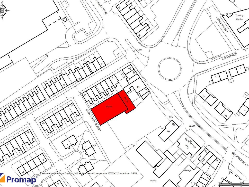 Land for sale in Back Ashby Street, Chorley PR7, £198,000
