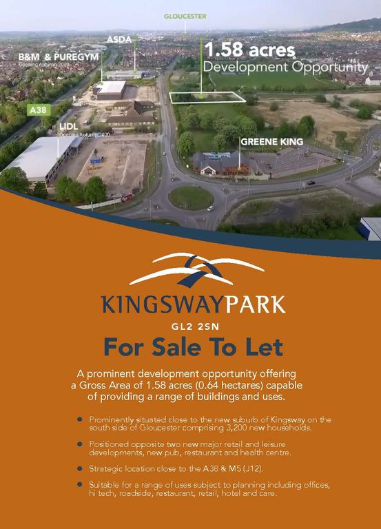 Business park for sale in Kingsway Business Park, Gloucester GL2, Non quoting