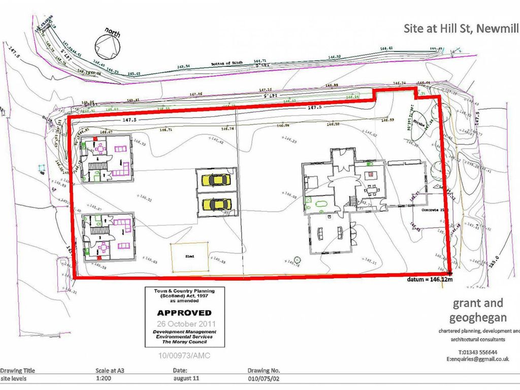 Land for sale in Hill Street, Newmill, Keith, Aberdeenshire AB55, £59,995