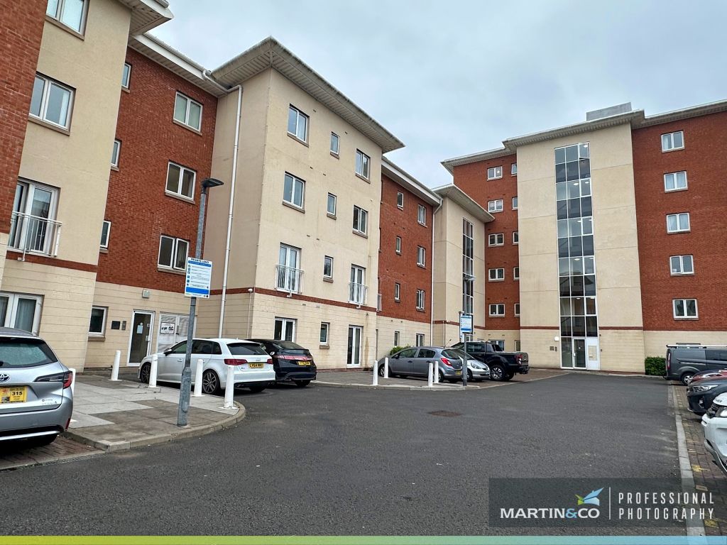 1 bed flat for sale in Soudrey Way, Cardiff CF10, £115,000