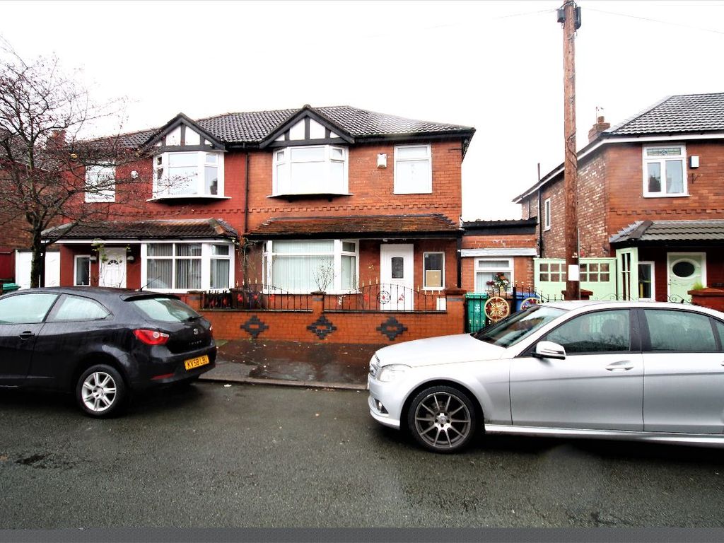 3 bed semi-detached house for sale in Duncan Road, Longsight, Manchester M13, £300,000