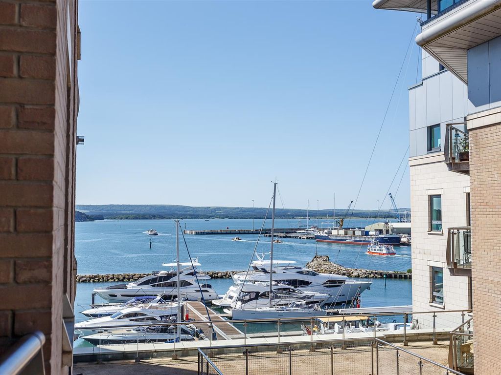 2 bed flat for sale in Dolphin Quays, The Quay, Poole BH15, £325,000