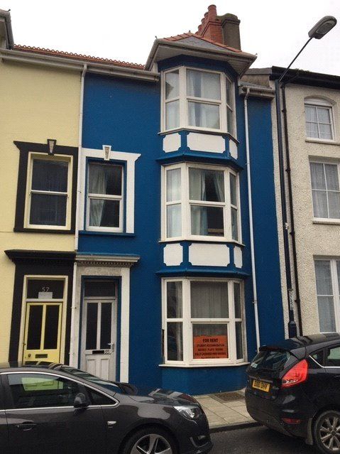 6 bed terraced house for sale in Bridge Street, Aberystwyth, Sir Ceredigion SY23, £189,000