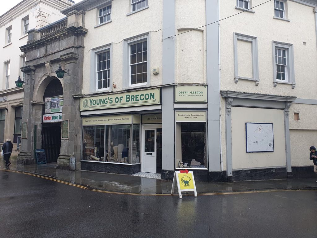 Retail premises for sale in High Street, Brecon LD3, £100,000