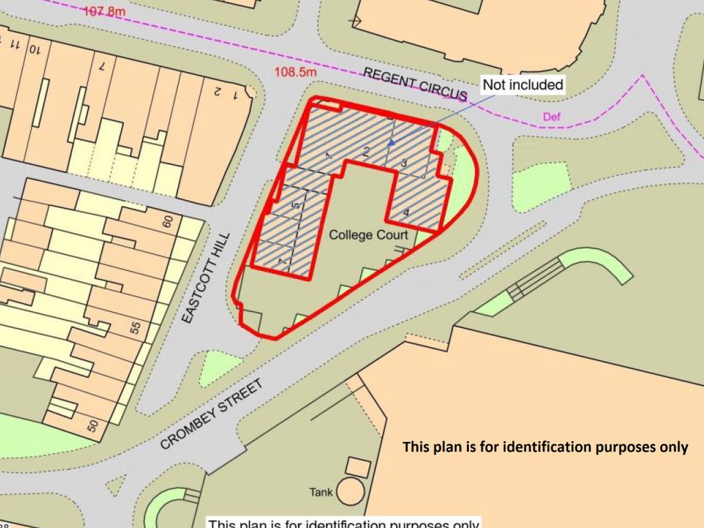 Land for sale in Regents Circus, Swindon SN1, £57,000