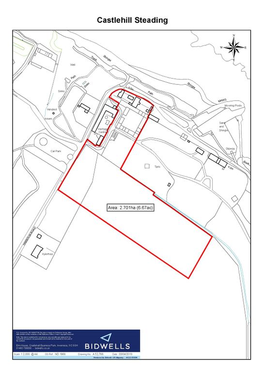 Land for sale in Castletown, Thurso, Highland KW14, £300,000