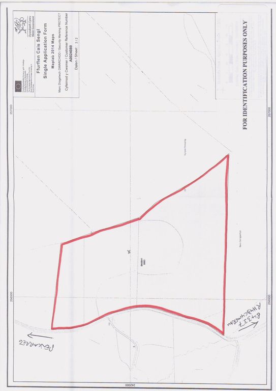 Land for sale in Pencarreg, Carmarthenshire SA48, £250,000