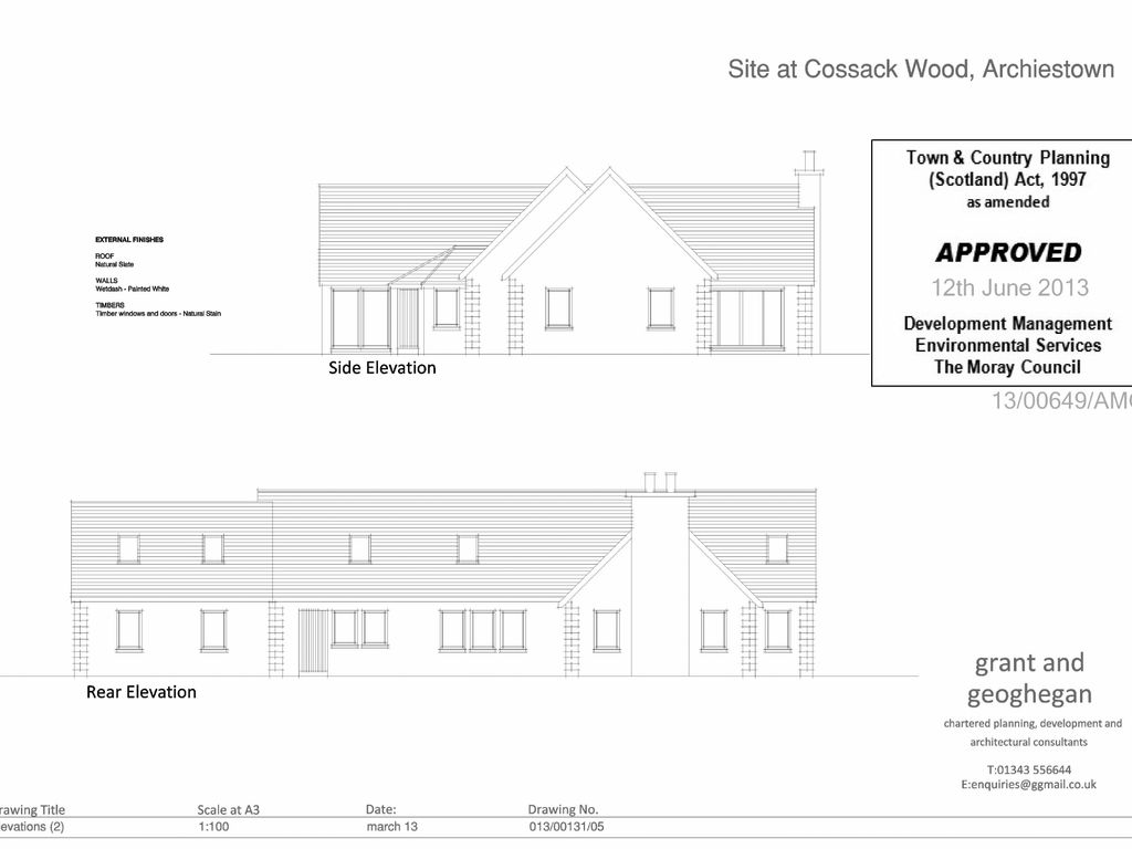 Land for sale in Cossack Wood, Craigellachie AB38, £85,000