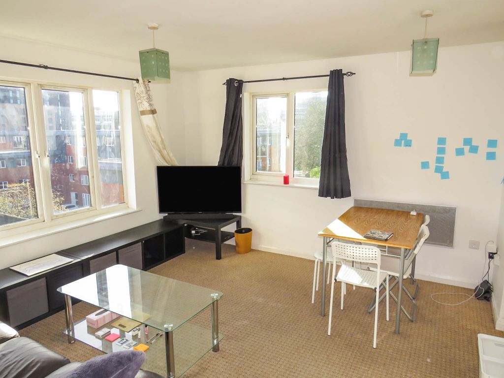 1 bed flat for sale in Lower Ford Street, Coventry CV1, £125,000