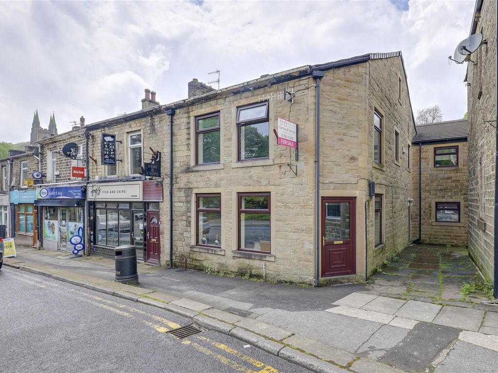 3 bed end terrace house for sale in Burnley Road, Crawshawbooth, Rossendale BB4, £225,000