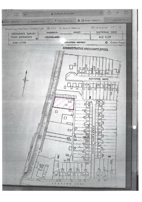 Land for sale in Stanmore Grove, Seaton Carew, Hartlepool TS25, £60,000
