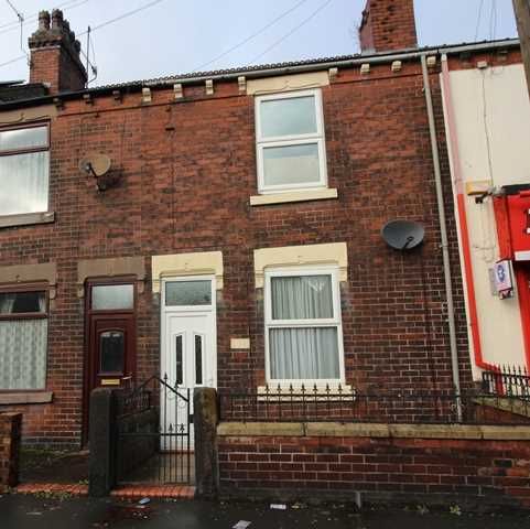 3 bed terraced house for sale in Furlong Road, Tunstall, Tunstall ST6, £105,000