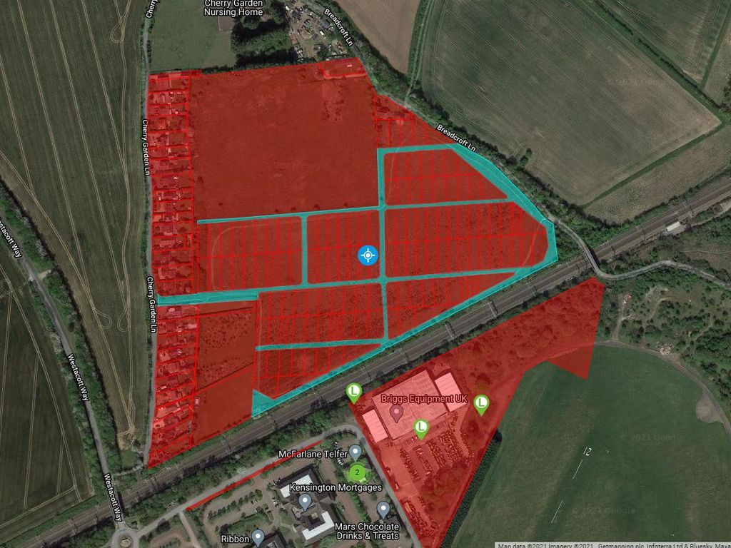 Land for sale in Cherry Garden Lane, Maidenhead SL6, £22,600