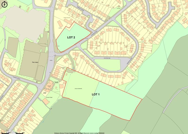 Land for sale in Groveside Road, Oakdale, Blackwood NP12, £23,000