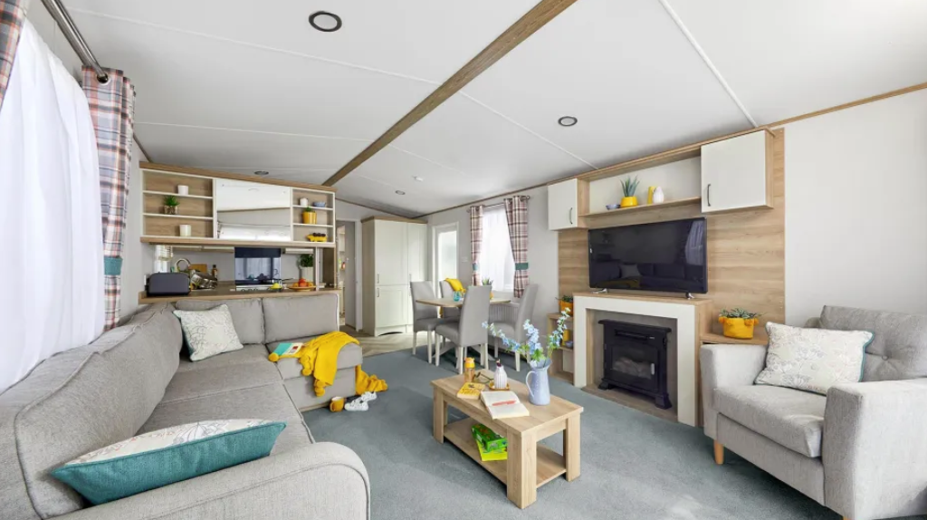 2 bed mobile/park home for sale in Belford NE70, £64,950