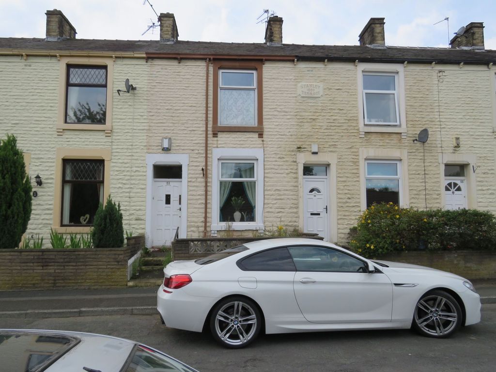 2 bed terraced house for sale in Lion Street, Church, Accrington BB5, £55,000