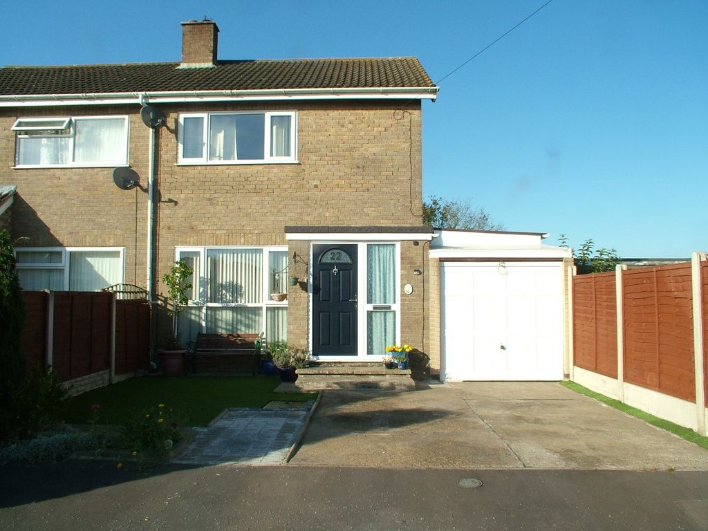 2 bed semi-detached house for sale in St. Michaels Road, Long Stratton, Norwich NR15, £225,000