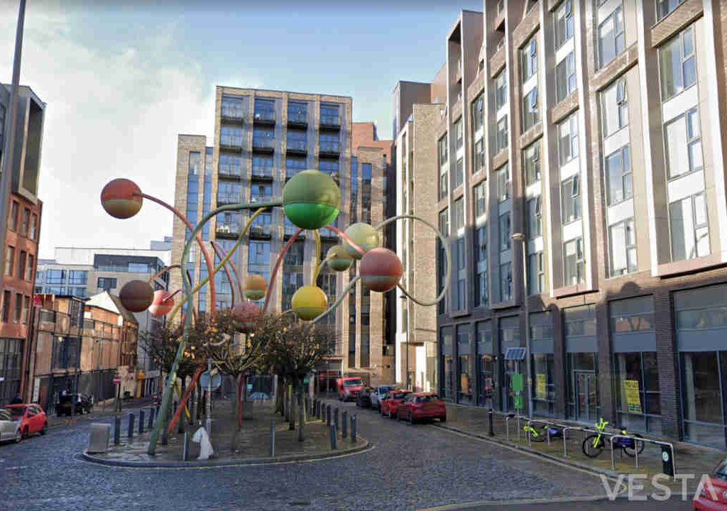 1 bed flat for sale in Wolstenholme Square, Liverpool L1, £160,000