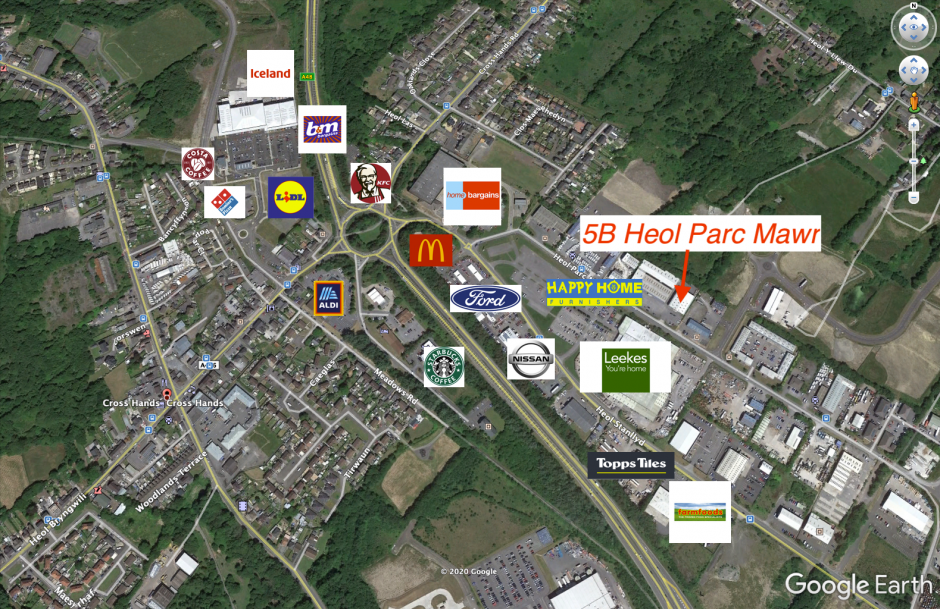 Retail premises for sale in Heol Parc Mawr, Cross Hands Industrial Estate, Cross Hands, Llanelli SA14, £1,495,000