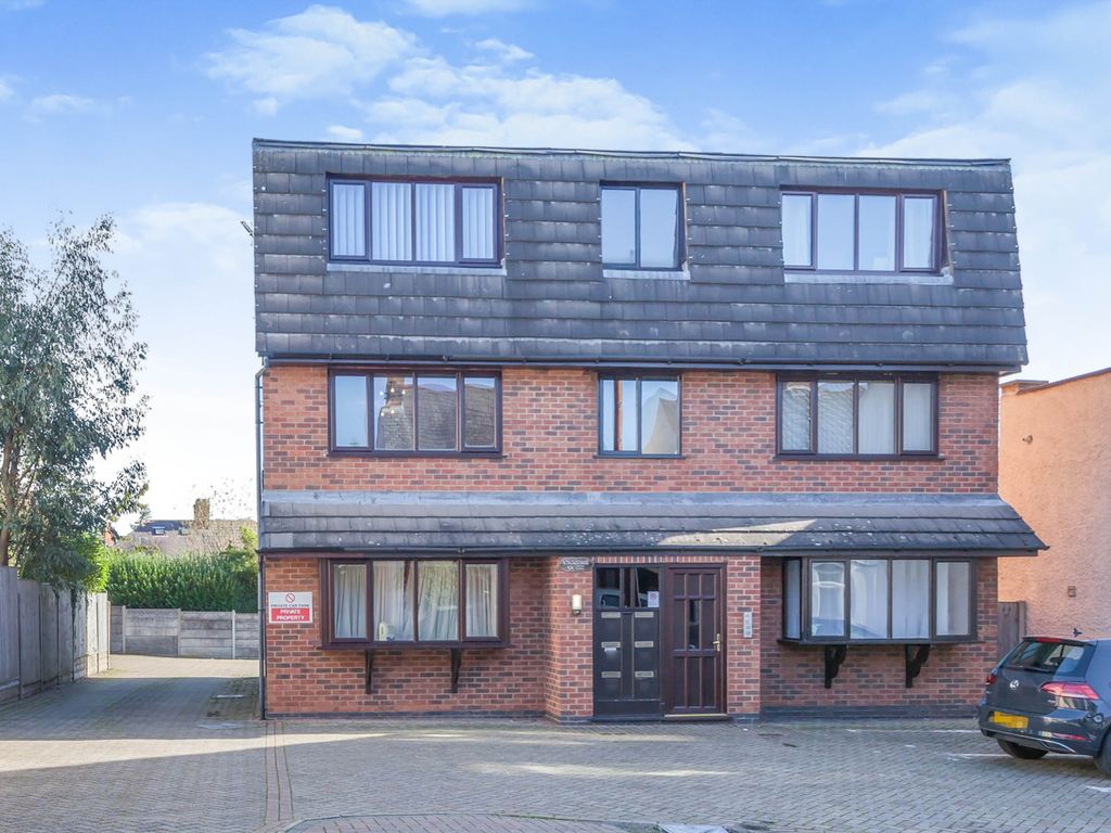 1 bed flat for sale in Vicarage Court, Earl Shilton, Leicester LE9, £80,000