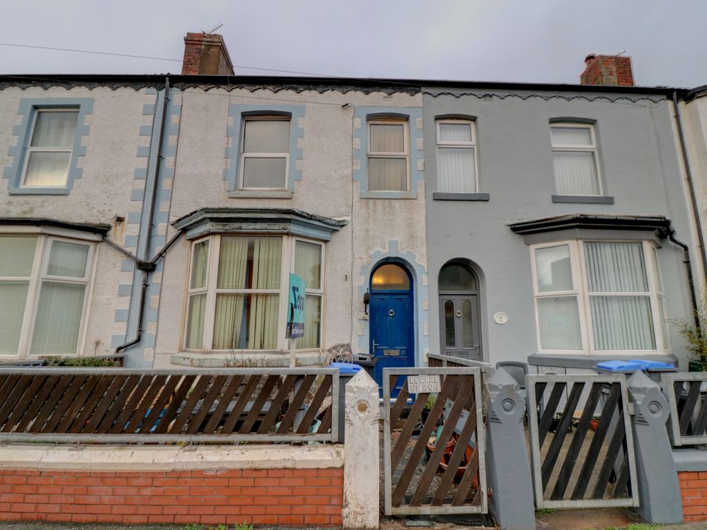 3 bed terraced house for sale in Clare Street, Blackpool FY1, £80,000