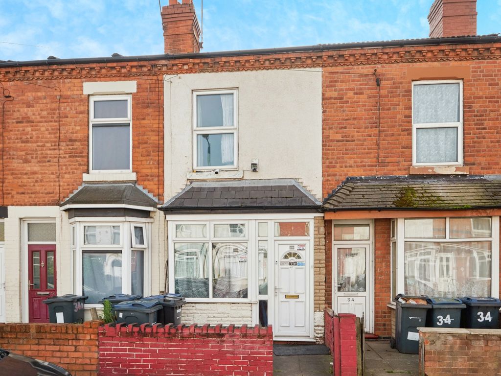 2 bed terraced house for sale in Berkeley Road East, Yardley, Birmingham, West Midlands B25, £180,000
