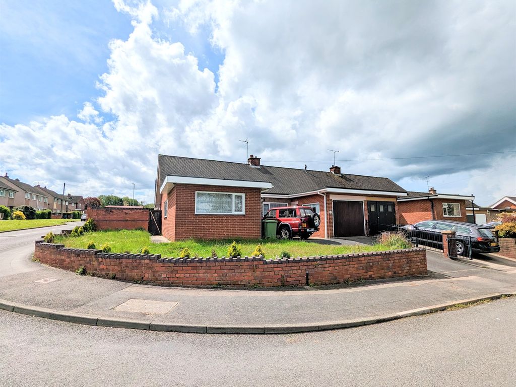 3 bed semi-detached bungalow for sale in Wordsworth Avenue, Stafford ST17, £200,000