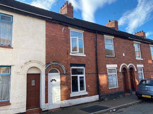 2 bed terraced house for sale in Ridgway Street, Crewe CW1, £100,000