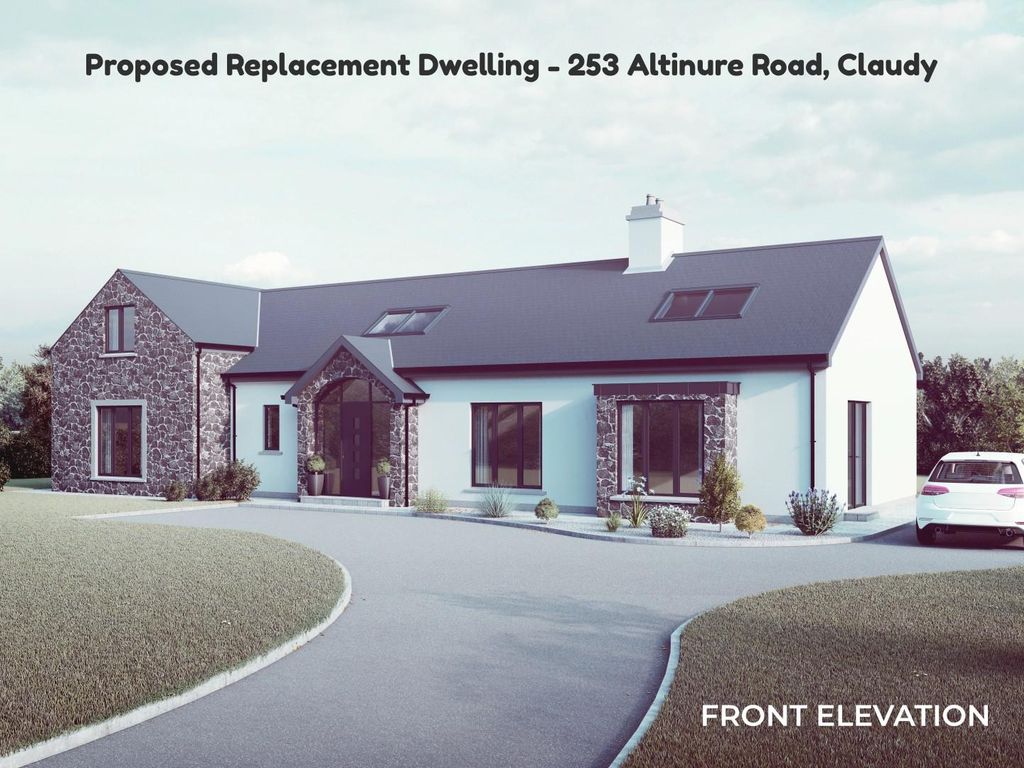 Land for sale in Altinure Road, Claudy, Londonderry BT47, £75,000