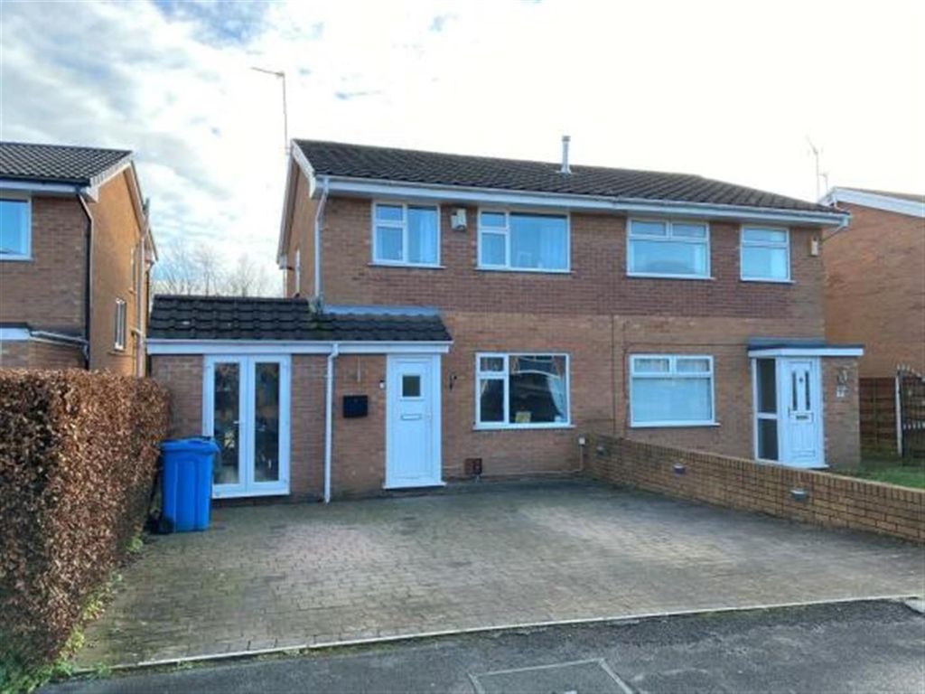 4 bed semi-detached house for sale in Wenlock Road, Beechwood, Runcorn WA7, £220,000