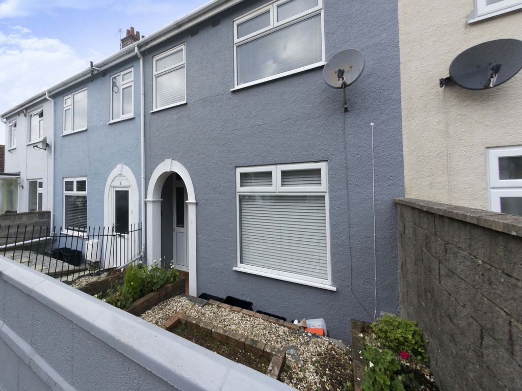 3 bed terraced house for sale in Hill Park Road, Torquay TQ1, £259,950
