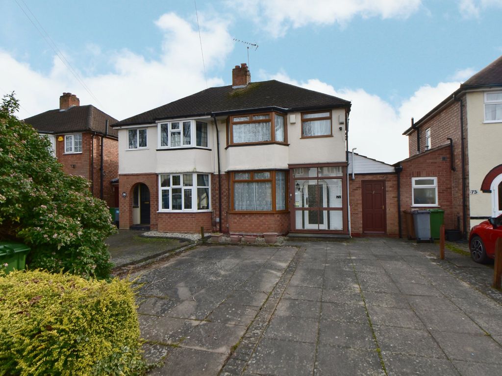 3 bed semi-detached house for sale in Stroud Road, Shirley, Solihull B90, £250,000