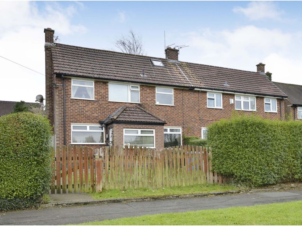 3 bed semi-detached house for sale in Marshfield Road, Altrincham WA15, £300,000