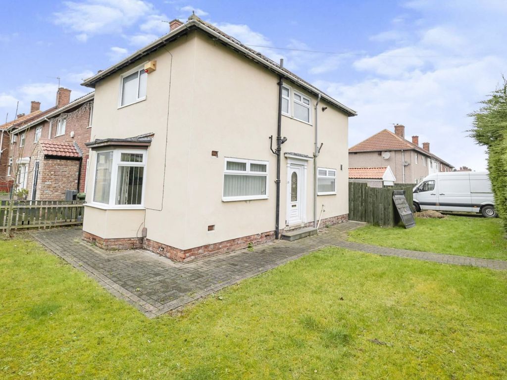3 bed semi-detached house for sale in Bedale Avenue, Billingham TS23, £122,000