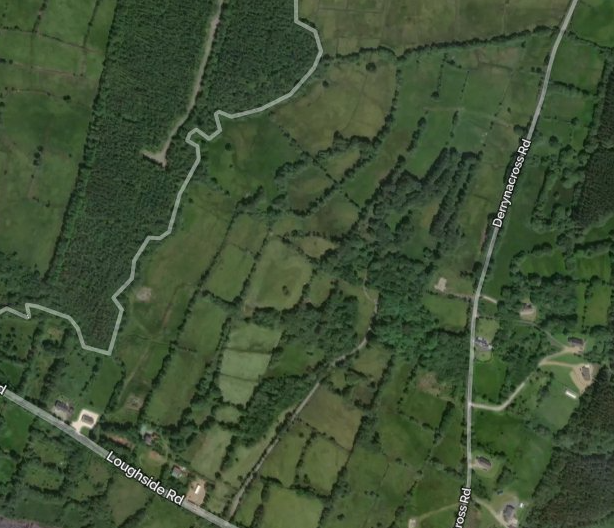 Land for sale in Loughside Road, Drumnasreane, Garrison, Enniskillen BT93, £70,000