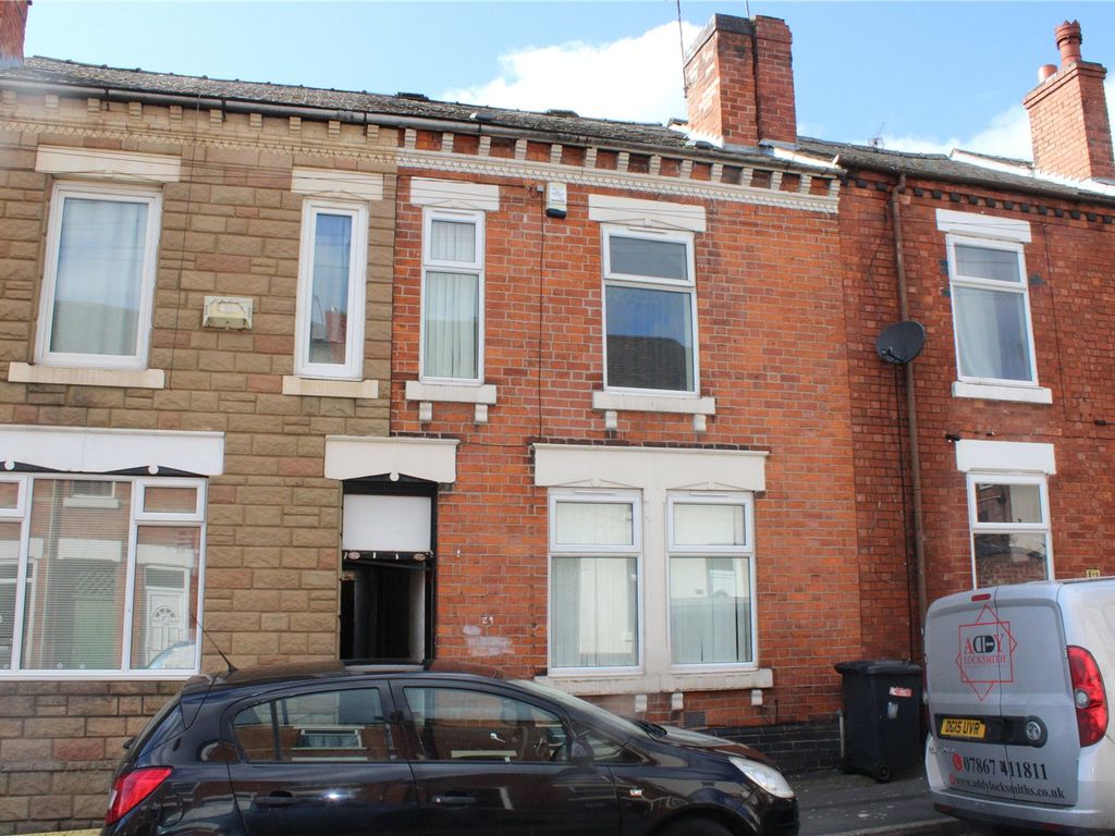 3 bed terraced house for sale in Co-Operative Street, Derby, Derbyshire DE23, £125,000