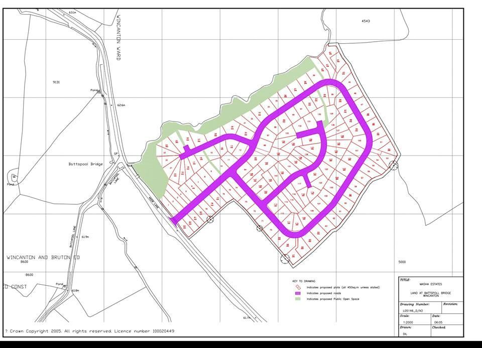 Land for sale in Horwood, Wincanton BA9, £4,500