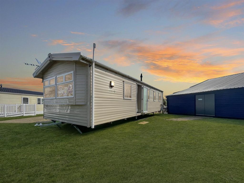 3 bed property for sale in Dovercourt Haven Caravan Park, Low Road, Harwich CO12, £36,995