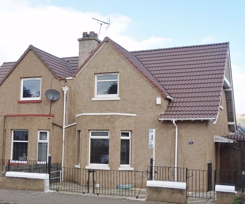 3 bed semi-detached house for sale in Clackmannan Road, Alloa FK10, £159,950