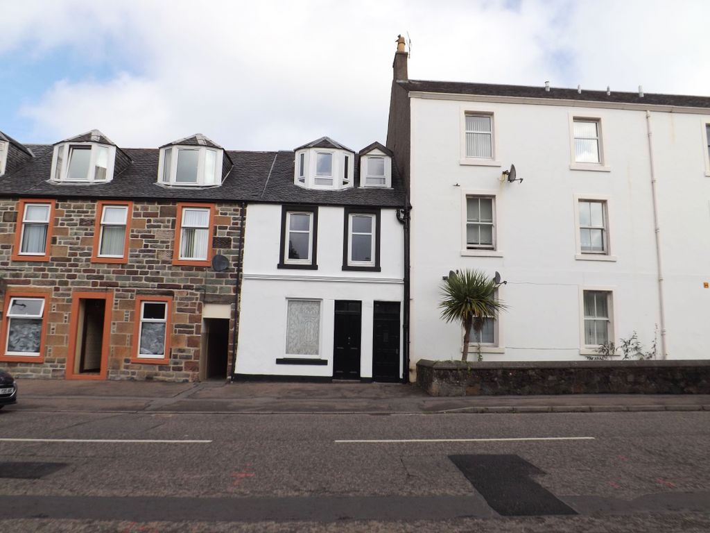 3 bed terraced house for sale in High Street, Campbeltown PA28, £120,000