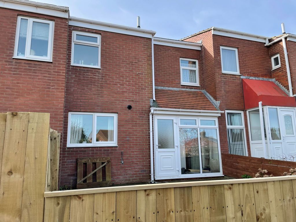 2 bed terraced house for sale in Chatton Avenue, South Shields NE34, £129,950