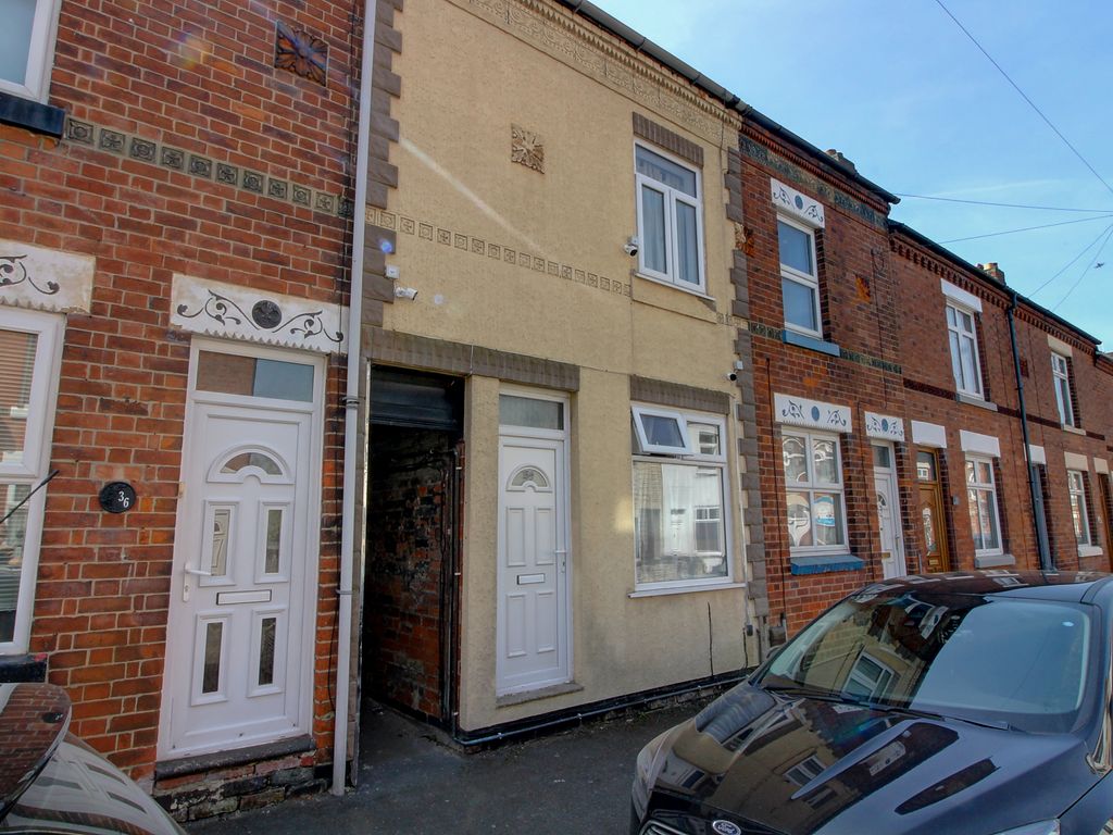 2 bed terraced house for sale in Melbourne Street, Coalville LE67, £140,000