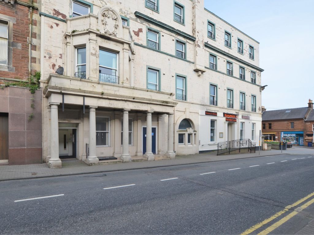2 bed flat for sale in Dalrymple Street, Girvan KA26, £45,000