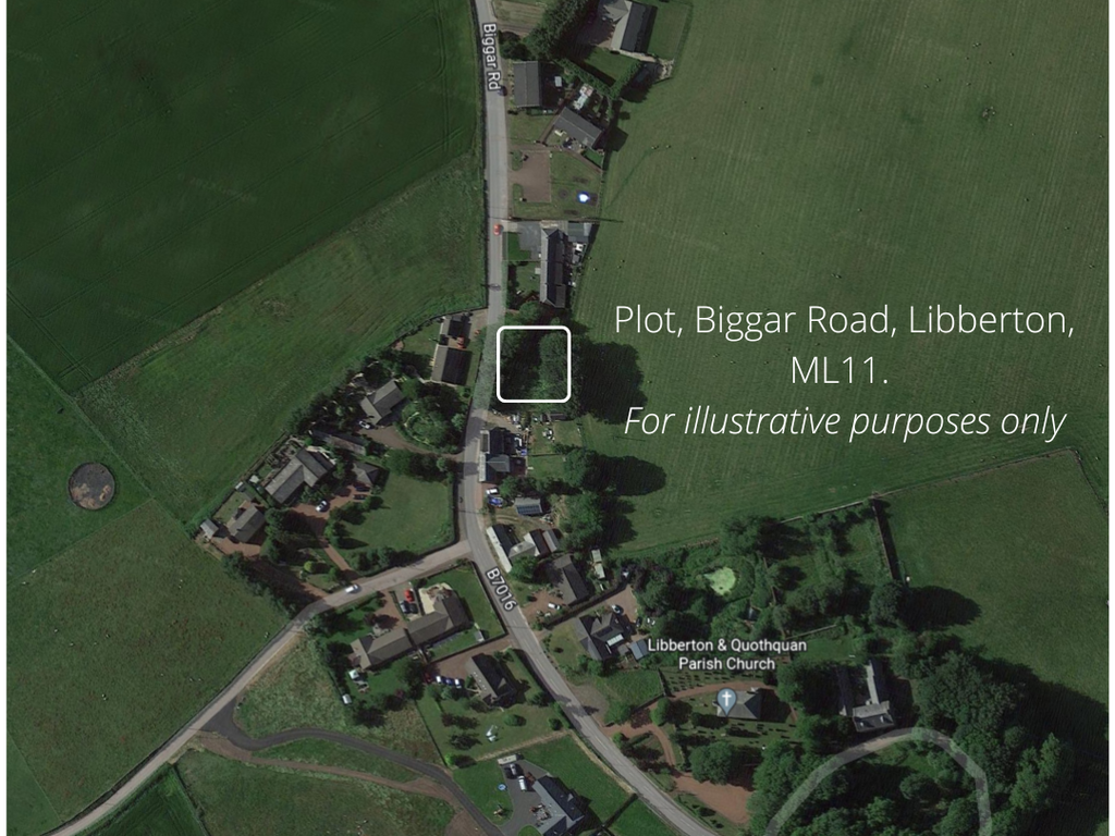 Land for sale in Plot, Biggar Road, Libberton ML11, £75,000