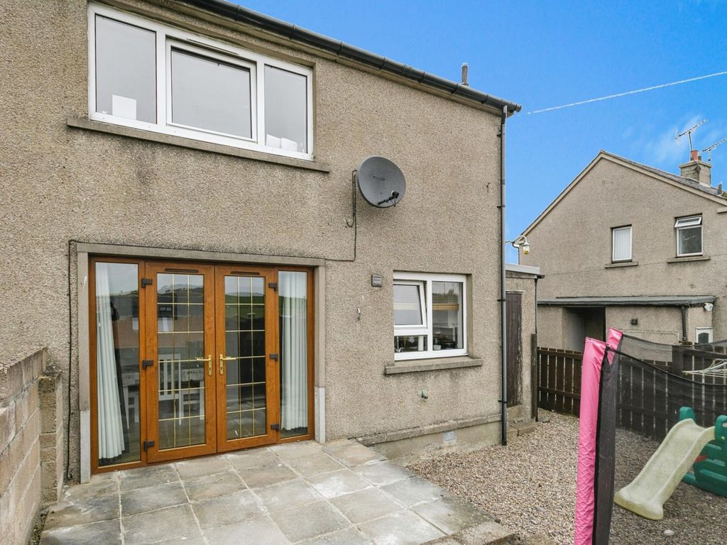 2 bed semi-detached house for sale in Southview Terrace, Aberchirder, Huntly AB54, £85,000