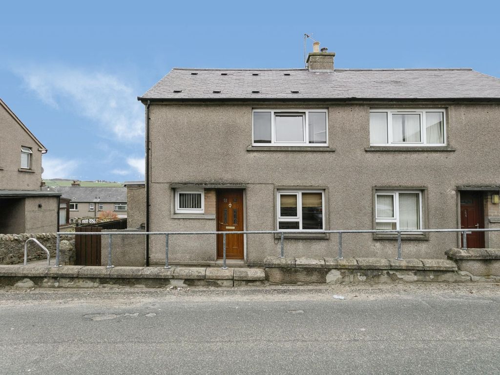 2 bed semi-detached house for sale in Southview Terrace, Aberchirder, Huntly AB54, £85,000