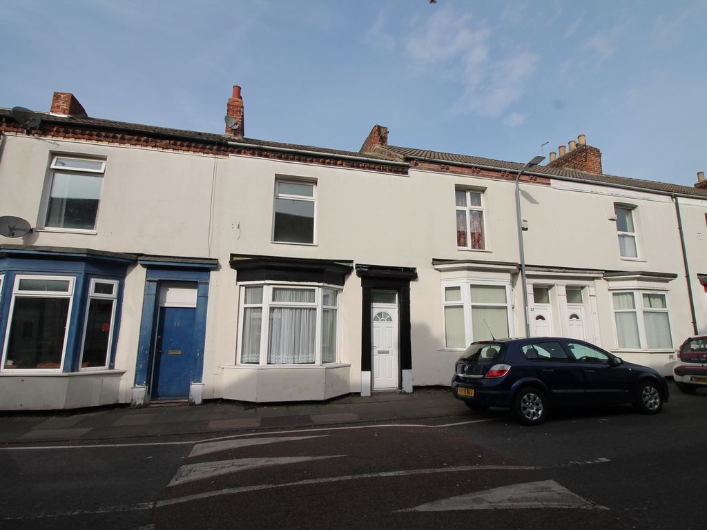 2 bed terraced house for sale in Grove Street, Stockton-On-Tees, Teeside TS18, £69,995