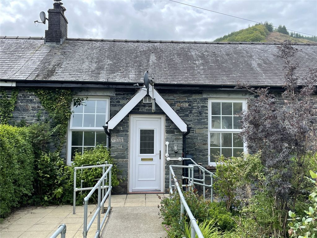 2 bed terraced house for sale in Llanegryn Street, Abergynolwyn, Tywyn, Gwynedd LL36, £110,000