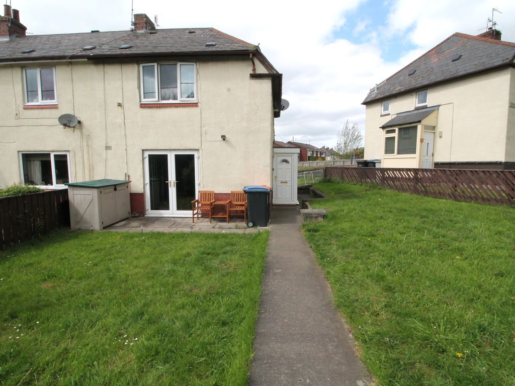 2 bed end terrace house for sale in Deneburn Terrace, Consett, County Durham DH8, £65,000