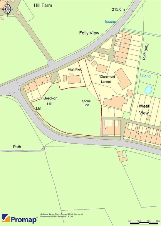 Land for sale in Breckon Hill, Butterknowle, Bishop Auckland DL13, £195,000